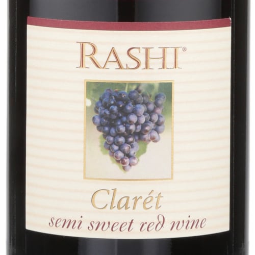 Rashi Claret California Red Wine Perspective: back