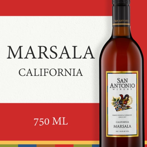 San Antonio Marsala California Red Wine Perspective: back