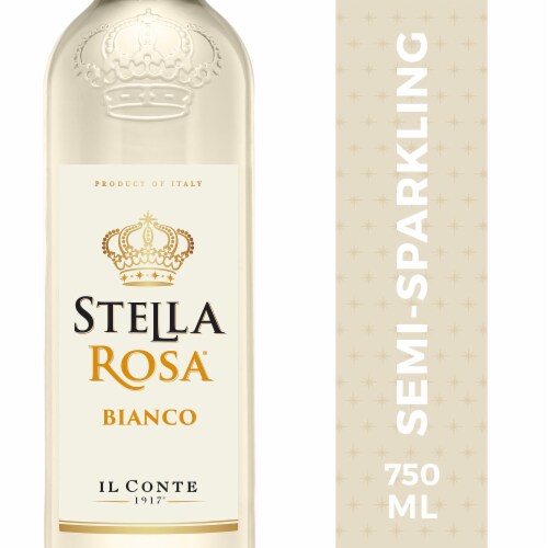 Stella Rosa Bianco Semi-Sweet Italian White Wine Perspective: back
