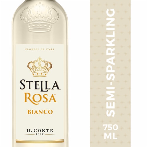 Stella Rosa Bianco Semi-Sweet Italian White Wine Perspective: back