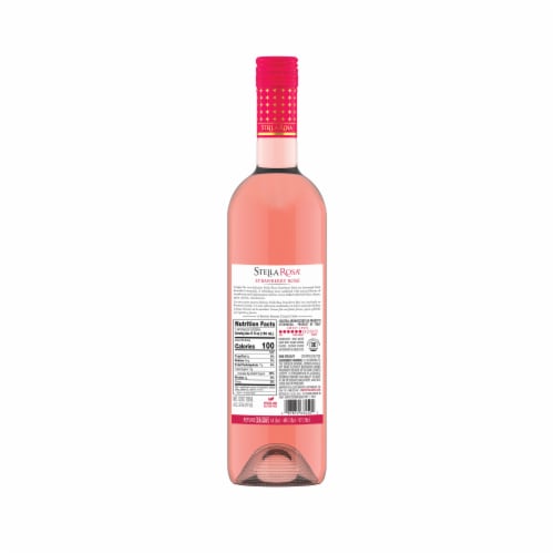 Stella Rosa Rosé Semi-Sweet Rosé Wine Perspective: back