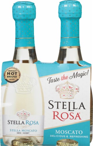 Stella Rosa Moscato Sparkling Wine Perspective: back
