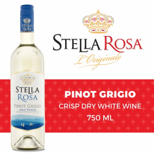 Stella Rosa Pinot Grigio Italian White Wine Perspective: back