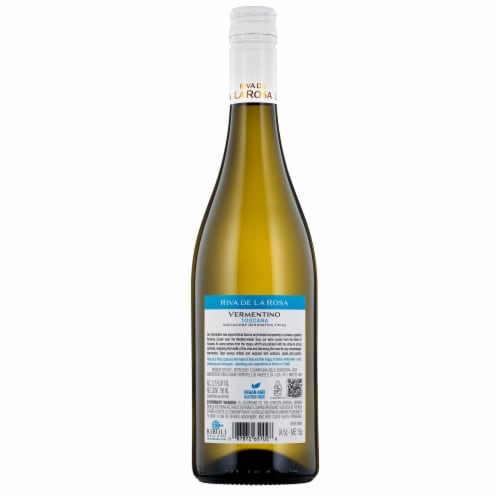 Riva De La Rosa Vermentino Italian White Wine Perspective: back