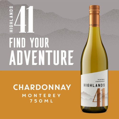 Highlands 41 Monterey Chardonnay California White Wine Perspective: back