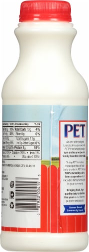 PET® Dairy Whole Milk Perspective: back