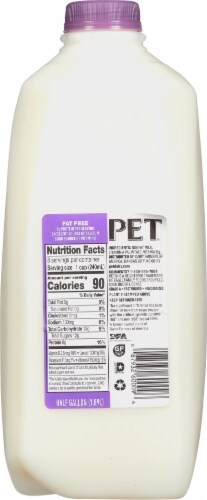 PET® Dairy Fat Free Milk Perspective: back