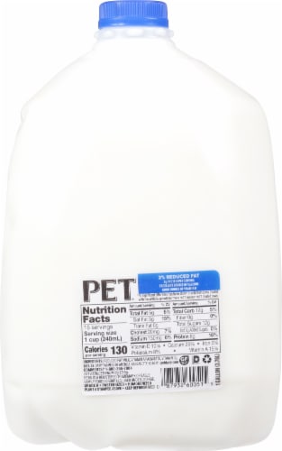 PET Dairy 2% Reduced Fat Milk Perspective: back