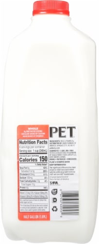 PET® Dairy Whole Milk Perspective: back