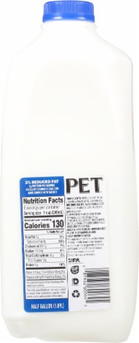 PET Dairy 2% Reduced Fat Milk Perspective: back