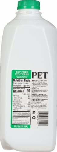 PET® Fat Free Cultured Buttermilk Perspective: back
