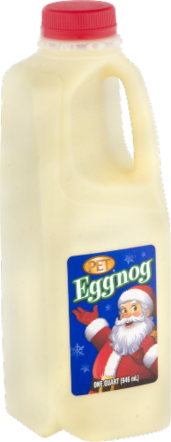 PET Dairy Eggnog Perspective: back