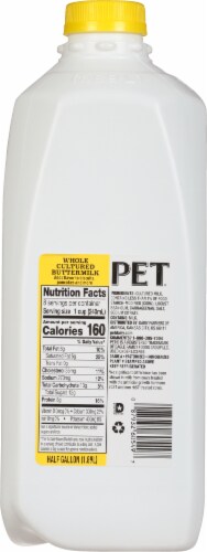 PET Dairy Whole Cultured Buttermilk Perspective: back