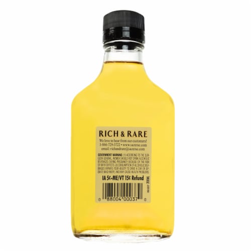 Rich & Rare Canadian Whisky Perspective: back
