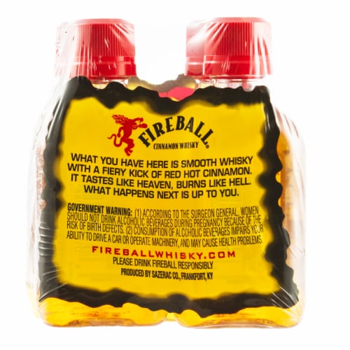 Fireball® Cinnamon Whisky Perspective: back