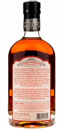 Handy & Schiller Old Fashioned Signature Ready to Drink Cocktail Perspective: back