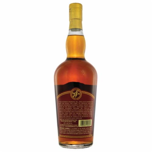 Weller Antique Kentucky Straight Bourbon Whiskey Perspective: back
