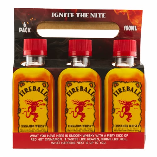 Fireball® Cinnamon Whisky Perspective: back