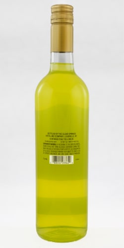 Lucina Limoncello Liqueur Perspective: back