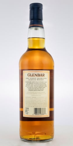 Glenbar 12 Year Scotch Perspective: back