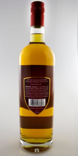 Highlander & Lord Blended Scotch Whisky Perspective: back
