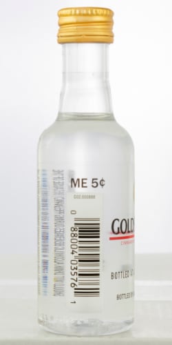 Goldschlager® Cinnamon Flavored Liqueur Perspective: back