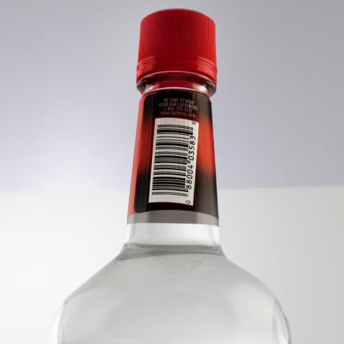 Popov Vodka Perspective: back