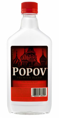 Popov Vodka Perspective: back