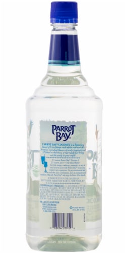 Parrot Bay Coconut Rum Perspective: back