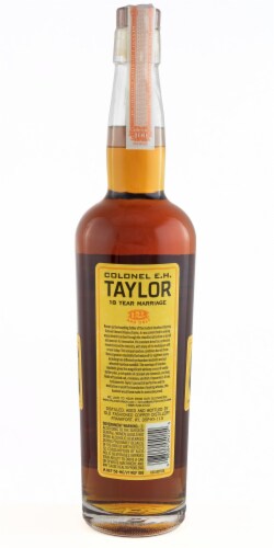 E. H. Taylor Jr. 18 Year Marriage Straight Kentucky Bourbon Whiskey Perspective: back