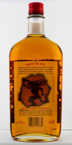 Fireball Cinnamon Whiskey Perspective: back