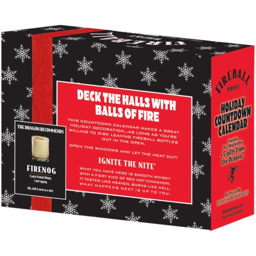 Fireball® Whisky Holiday Countdown Calendar, 1 ct - Kroger