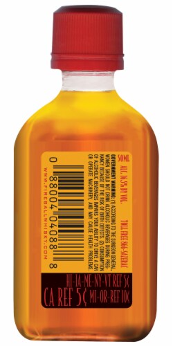 Fireball® Red Hot Cinnamon Whiskey Perspective: back