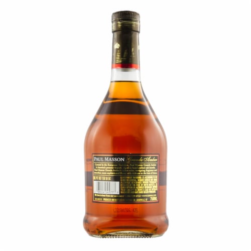 Paul Masson VS Grande Amber Brandy Perspective: back