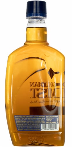 Canadian Mist Blended Canadian Whisky Perspective: back