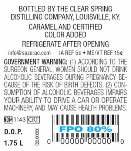Valeo® Ready To Drink Strawberry Margarita Perspective: back