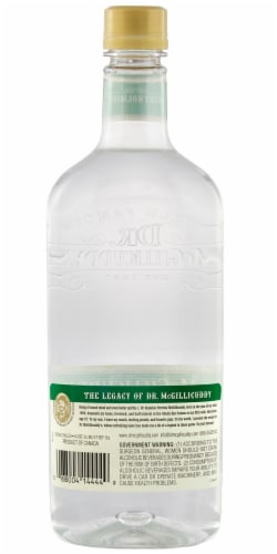 Dr. McGillicuddy’s Mentholmint Liqueur - 48 Proof Perspective: back