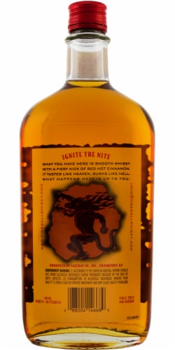 Fireball® Hot Cinnamon Blended Whisky Perspective: back