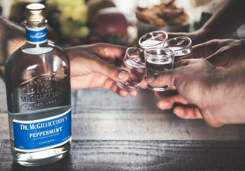 Dr. McGillicuddy's Cherry Liqueur Perspective: back