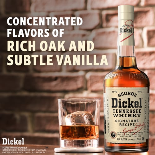 George Dickel Whiskey - American Signature Perspective: back