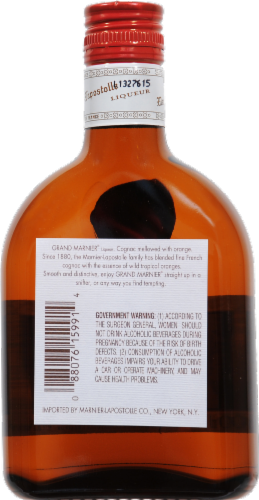 Grand Marnier Orange & Cognac Liqueur Perspective: back