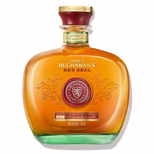 Buchanan's Whisky - Blended Scotch Red Seal Perspective: back
