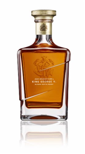 Johnnie Walker Whisky - Blended Scotch John Walker & Sons King George V Perspective: back