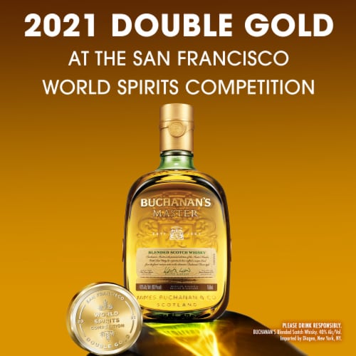Buchanan's Whisky - Blended Scotch Master Perspective: back