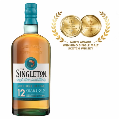The Singleton Whisky - Single Malt Scotch of Glendullan 12YO Perspective: back
