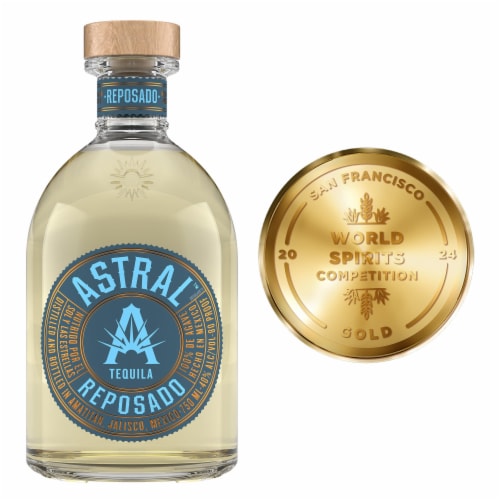Astral Tequila Reposado Perspective: back