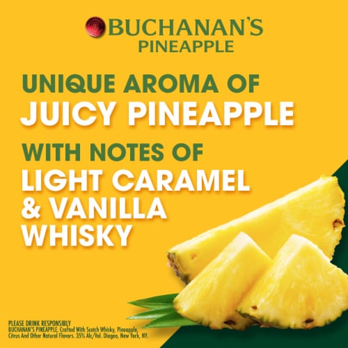 Buchanan's Spirit Drink Pineapple Perspective: back