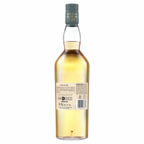 Oban Whisky - Single Malt Scotch 11YO SR Perspective: back