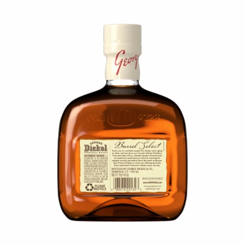 George Dickel Whiskey - American Barrel Select Perspective: back