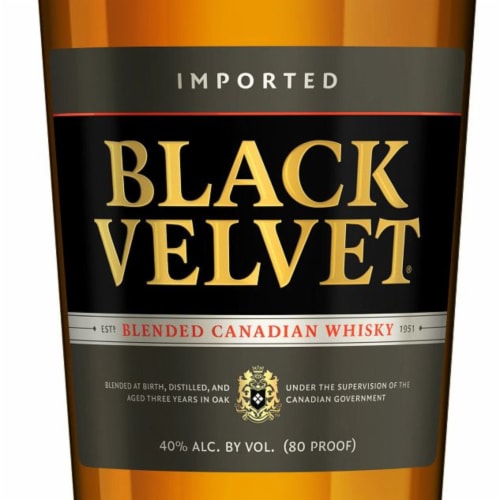 Black Velvet® 3 Year Canadian Whisky Perspective: back